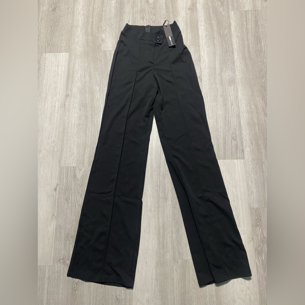 Fashion Nova Charcoal Trousers